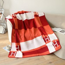 New Plaid Cashmere Throw