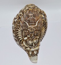 Hell Drop yan mozun buddha shankha ritual Conch Shell Buddhist monk trumpet, YC