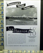 1936 SEA PHANTOM BOAT CRUISE