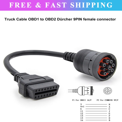 Pin j1939 obd - 9, obdi