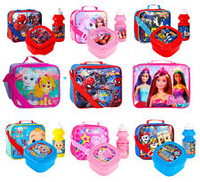 Boys Girls Character Insulated Lunch Bag School Lunchbox Travel Snack Food Bags