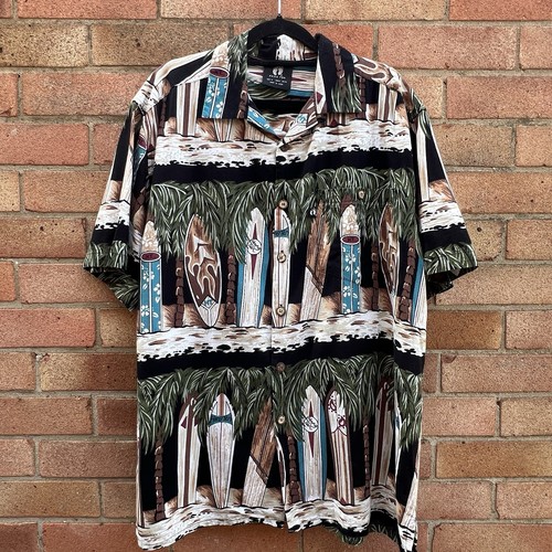 Vintage hang ten surf shirt - hang,