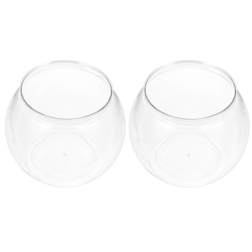 2pcs aquatic fish bowl round - bowl,