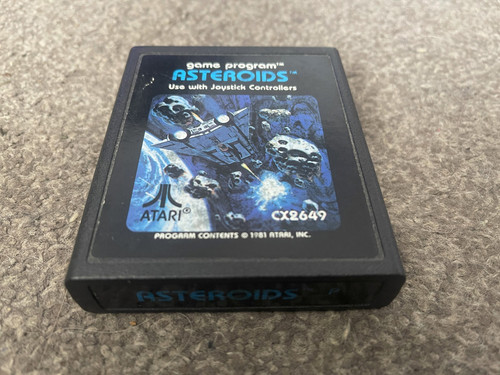 Asteroids for - (black, label)