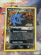 Dark Pupitar Holo 41/109 Stamped Ex Team Rocket Returns