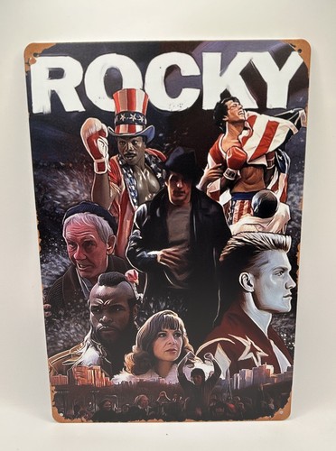 Rocky balboa metal poster - balboa, poster,