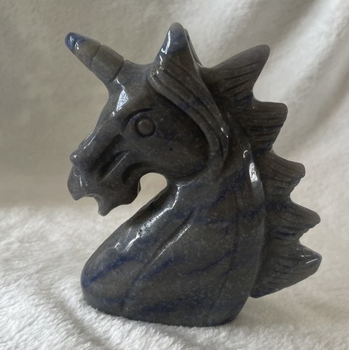 Blue apetite crystal - crystal, unicorn