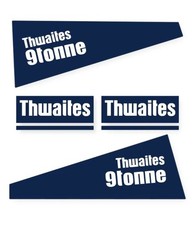 Thwaites Dump Truck Decal set