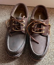New mens leather timberland - new,