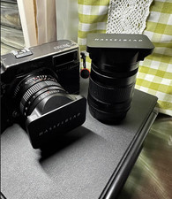 Black Metal CNC Lens Hood with Cap for Hasselblad xpan Fujifilm tx1 45/90mm Lens