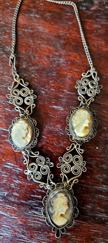 Vintage cameo bracelet - vintage,