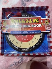 Bullseye Bully’s Quiz Book, Dartboard 3 Magnetic Darts Super Smashing Great!BNIB