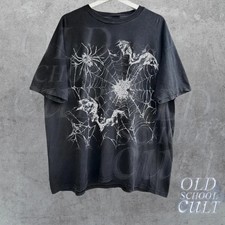 Spider Web Bat Vintage Y2k