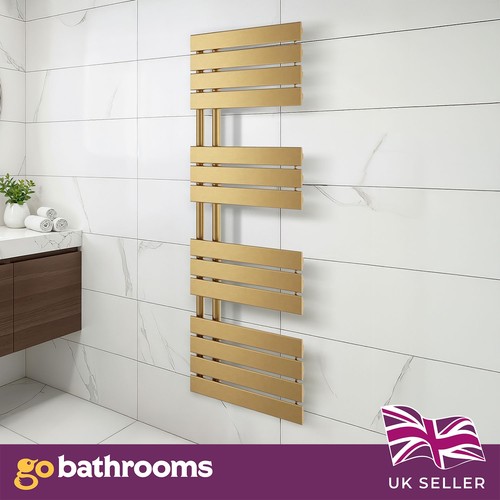 Brushed gold bathroom - brushed,