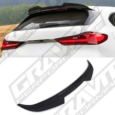 REAR SPOILER WING ROOF AERO LIP GLOSS BLACK FOR BMW 1 SERIES F40 HATCH 2019-2024