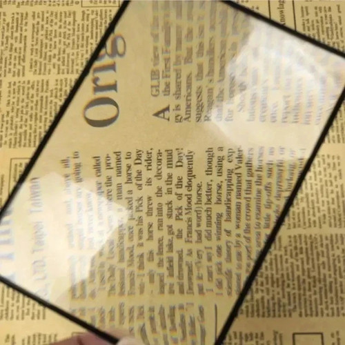 Book magnifier for reading - for,