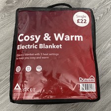 Dunelm Cosy & Warm Electric