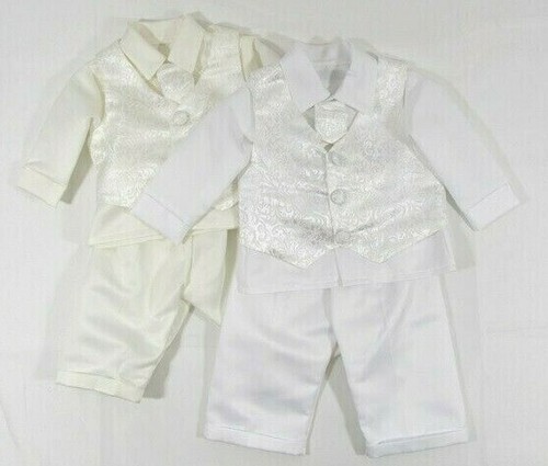 Four piece suit cream - four, white