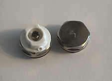 1/2'' MANUAL RADIATOR AIR VENT BLEED PLUG VALVE & BLANK CAP