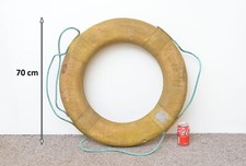 old vintage life ring buoy