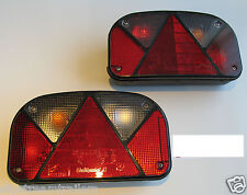 2 ASPOCK MULTIPOINT 2 L/R REAR LIGHT FOR IFOR WILLIAMS TIPPER TT2515 TT3017 3621