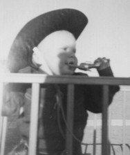 1950s Baby Cowboy Hat Lollipop