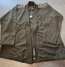 Tatami Jiujitsu Martial Arts BJJ Kimono Top Only Green Size A2