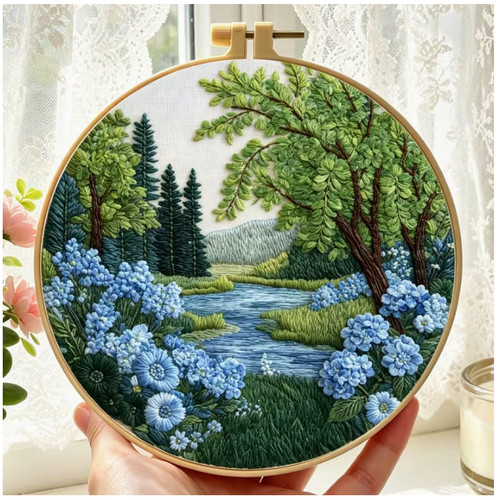 Embroidery hoop kit - embroidery,