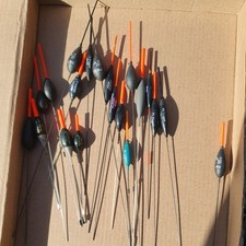 20 x assorted pole  floats preston innovations daiwa etc