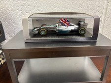 Lewis Hamilton 1/43 Spark Model Mercedes W05 Winner Abu Dhabi GP 2014