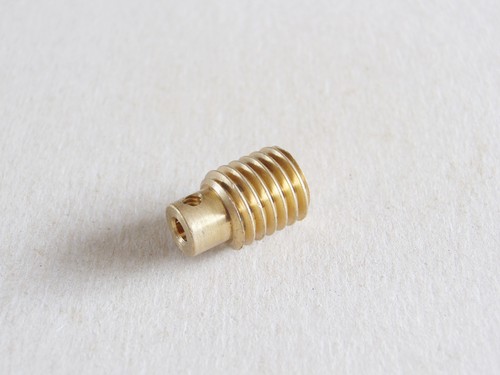 Meccano brass worm gear - meccano, part
