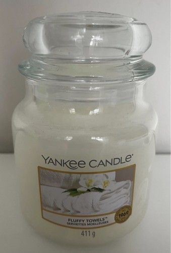 Yankee candle fluffy towels - candle,