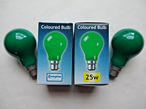 25w green b22 dimmable - 2x,
