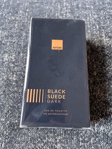 Avon black suede - suede, dark