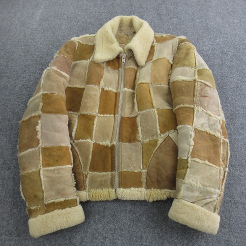 Vintage shearling jacket mens - vintage,