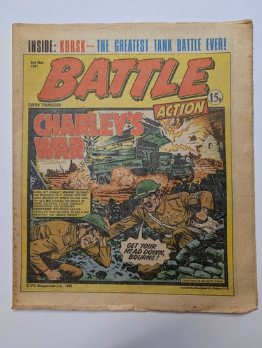 Battle action comic 2nd - action, may