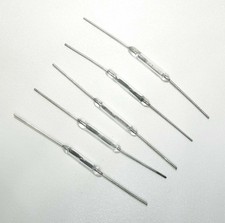 5 x Y213 Reed Switch 10W Normally Open Magnetic Induction Switch 2mm x14mm UK 