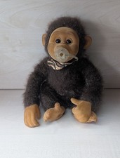 HOSUNG Vintage Baby Chimp Little Monkey. Squeaks, Sucks Thumb & Dummy