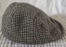 VINTAGE AQUASCUTUM OF LONDON THE LAWFORD TWEED CAP - SIZE SMALL S
