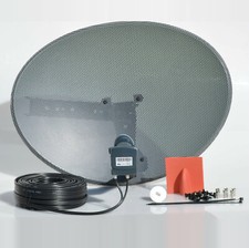 Satellite Dish & Quad Lnb +