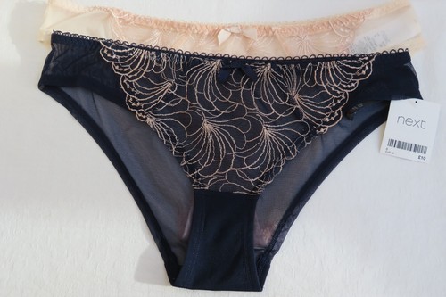 Next navy cream lace - &,