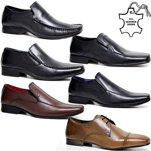 Mens leather shoes - mens, new