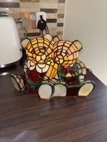 Tiffany style lamp two sitting - tiffany,