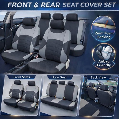 Car seat covers grey - seat,