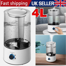 4L Air Humidifier~For Bedroom Large Room Home Cool Mist Humidifier Ultra-silent