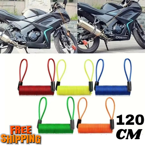 Bike spring cable lock - bike,
