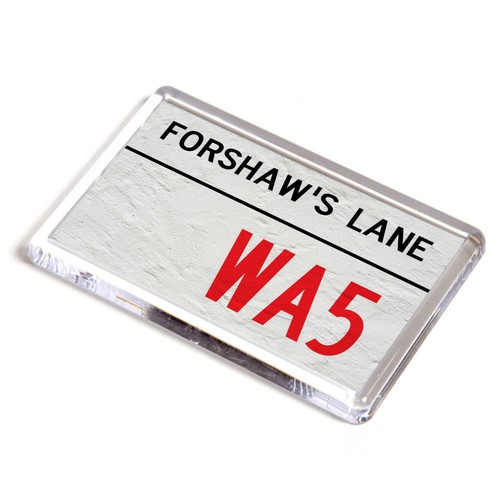Fridge magnet forshaw s - magnet,