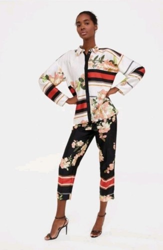 Zara black white orange - zara, black/white/orange
