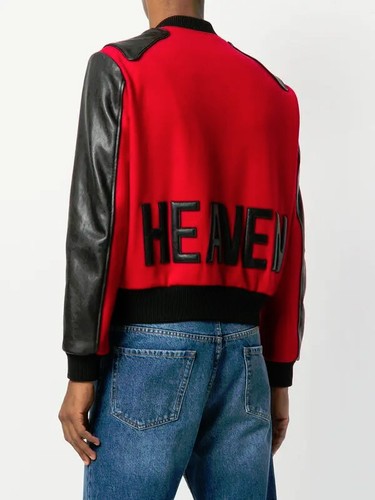 Saint laurent jacket mens - jacket, red