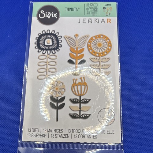 Sizzix thinlits folk flowers - sizzix,